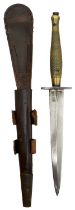 A SECOND PATTERN FAIRBAIRN-SYKES PRESENTATION COMMANDO KNIFE OR DAGGER,