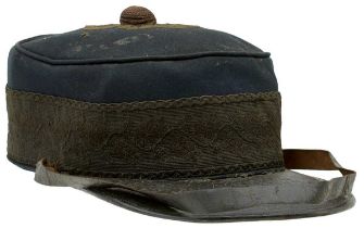 A VICTORIAN OFFICER'S FORAGE CAP,