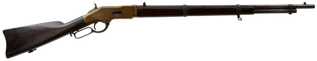 A.44 RIMFIRE OBSOLETE CALIBRE WINCHESTER MODEL 1866 MUSKET,