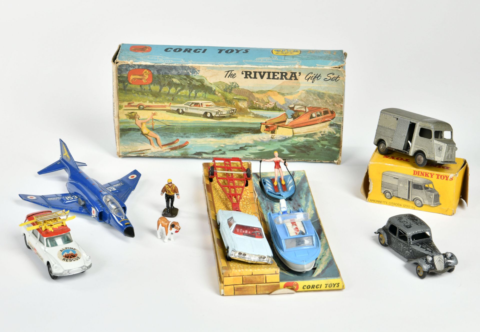 Corgi Toys, Dinky Toys u.a., Konvolut Modellautos