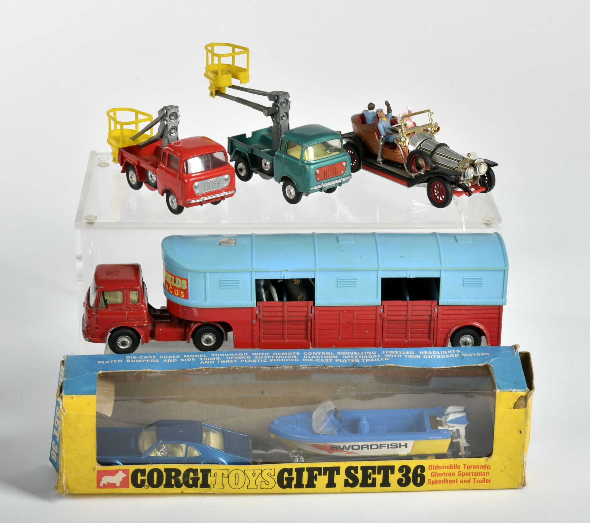 Corgi Toys, Konvolut Fahrzeuge