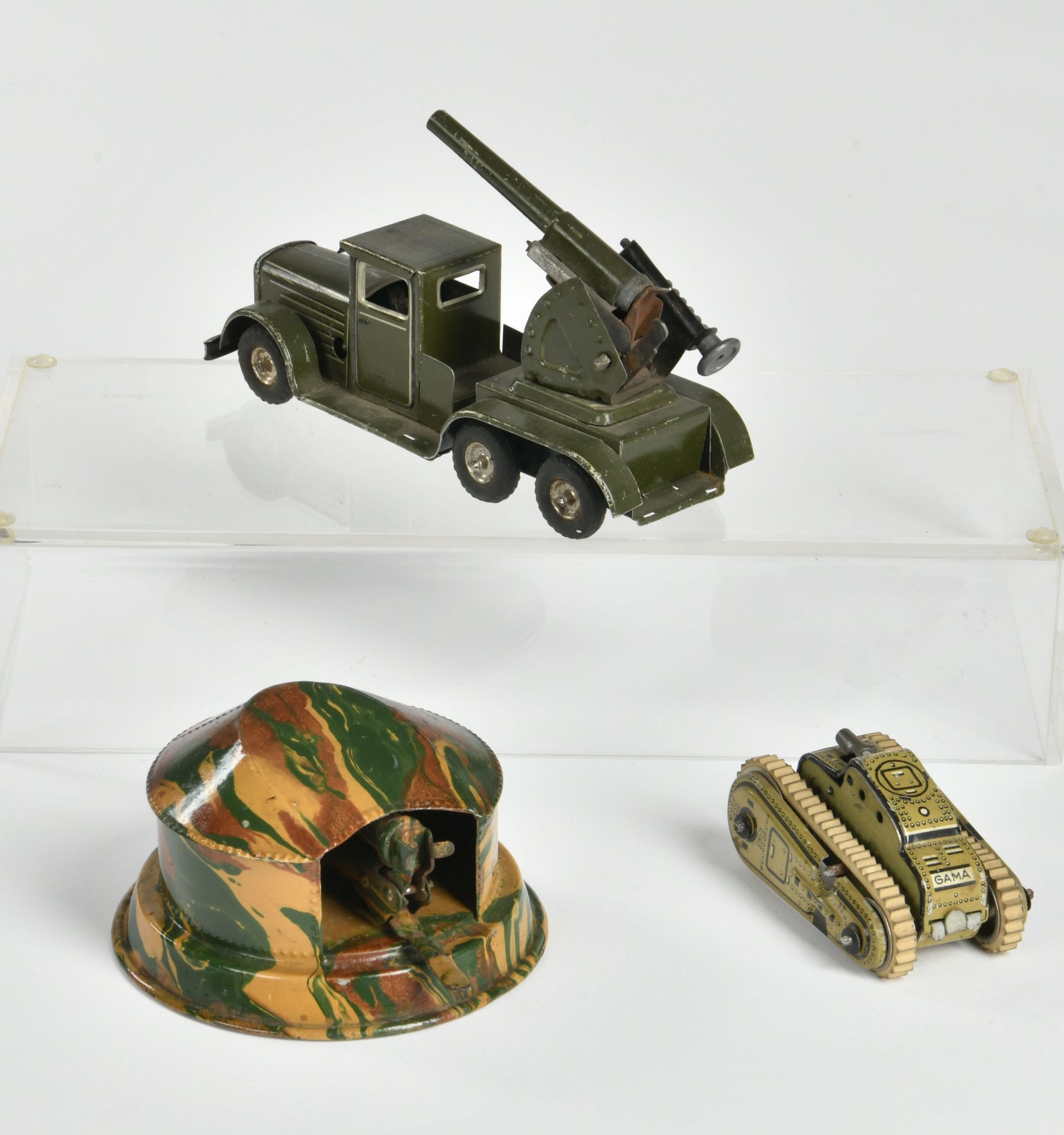 Märklin a.o., bundle military toys, Germany ,tin, C 2 - Image 2 of 2