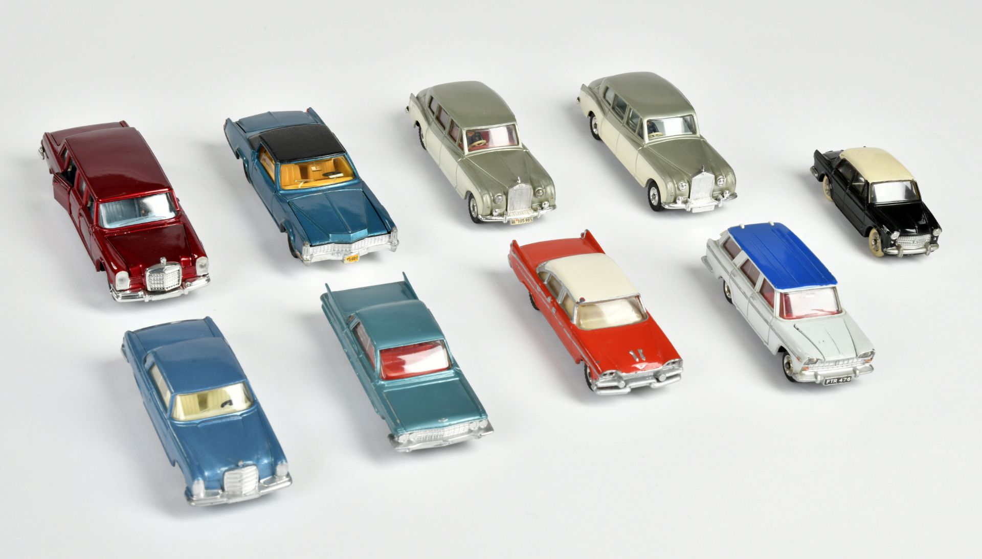 Dinky Toys, 9 Modelle