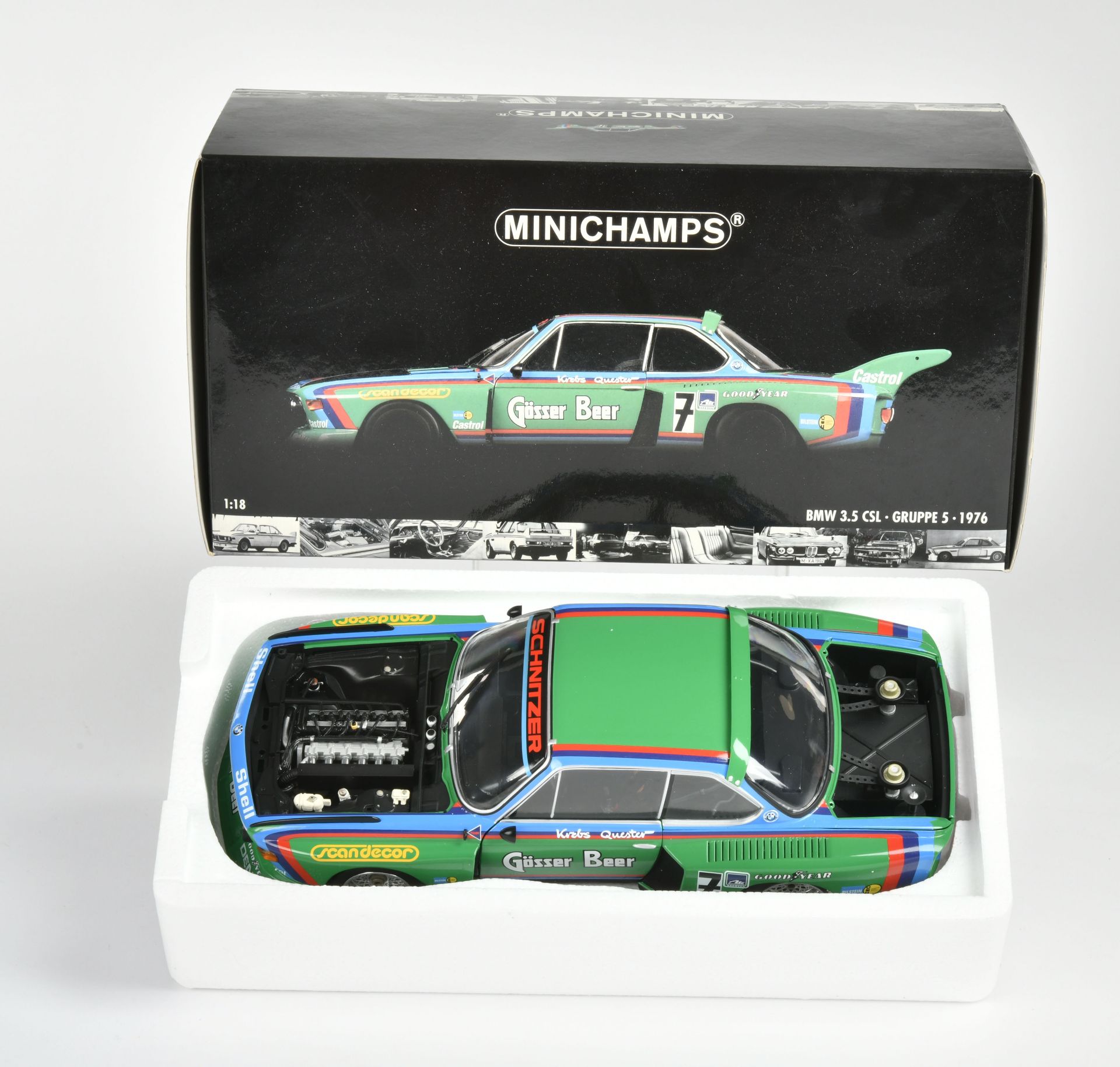 Minichamps, BMW 3.5 CSL - Gruppe 5 1976