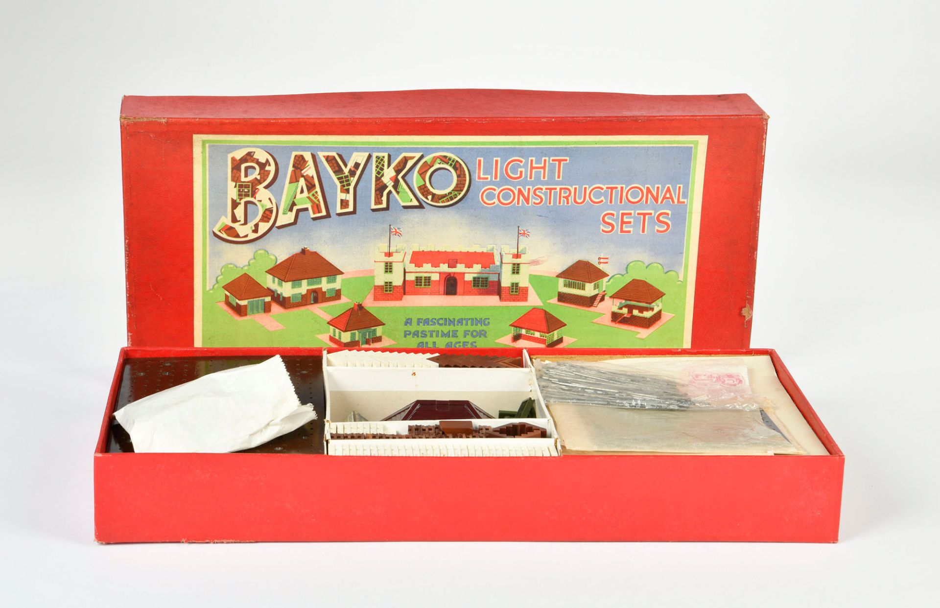 Bayko, Light Constructional Sets No 2, England, bakelite, very good condition