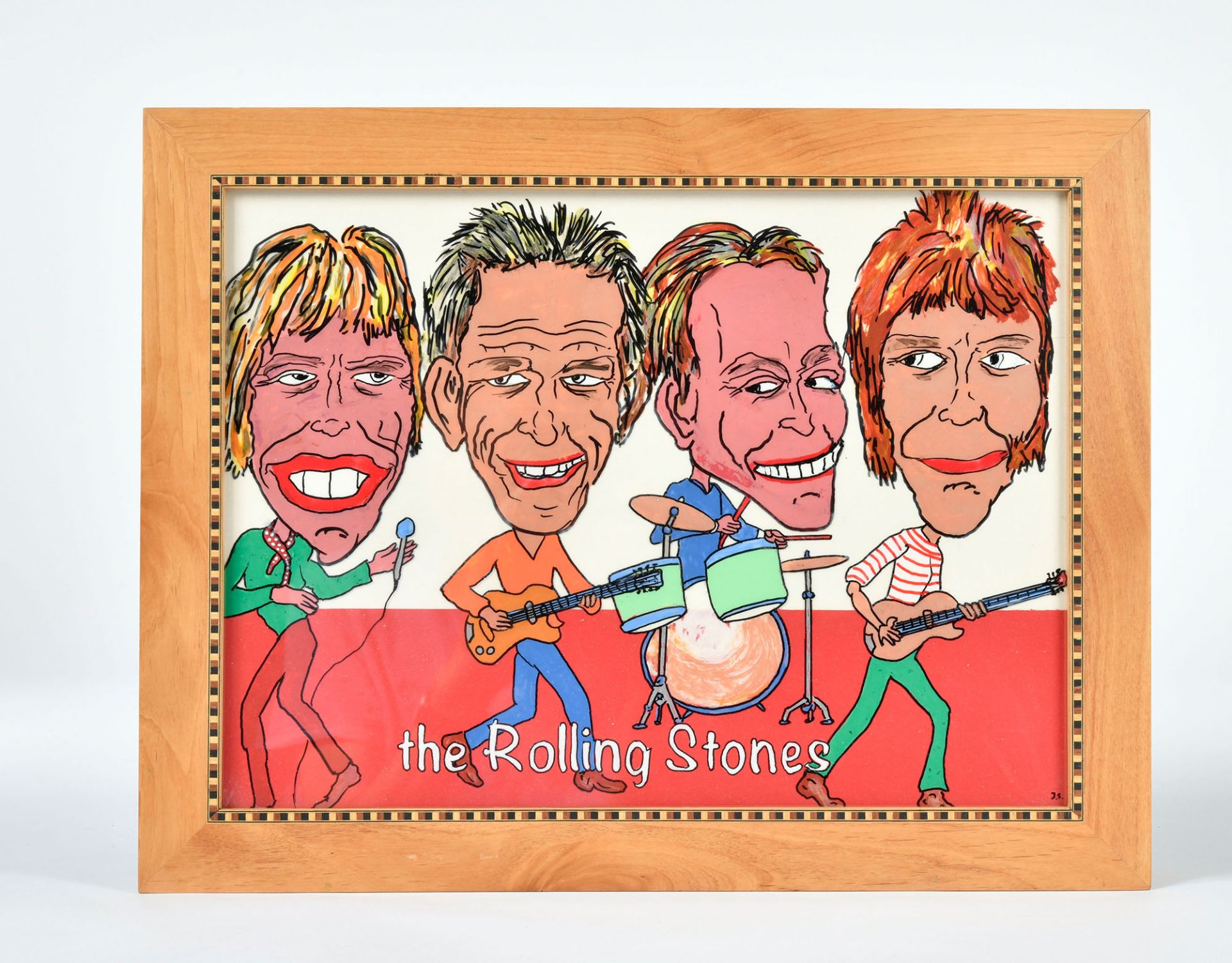 The Rolling Stones Zeichnung/Karikatur