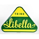 Trink Libella, Blechschild