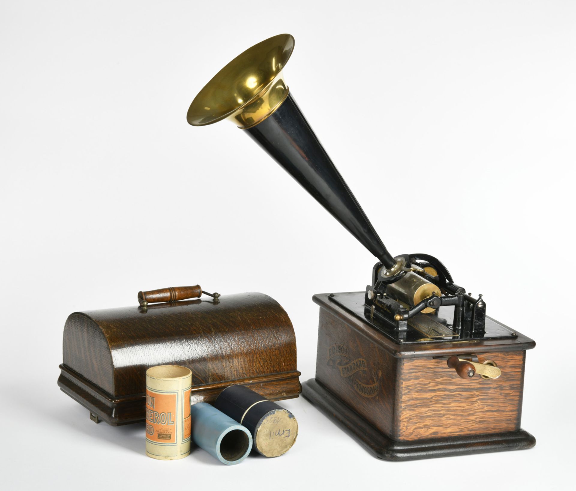 Edison, Standard phonograph, Model C, around 1915 (s 285549), funct. ok, good original conditions