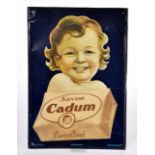 Savon Cadum, Blechschild