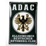 ADAC Allgemeiner Deutscher Automobil Club, Emailleschild