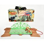 Batman Comic Action Heroes, The Exploding Bridge With Batmobile And Activator