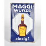 Maggis Würze, Emailleschild