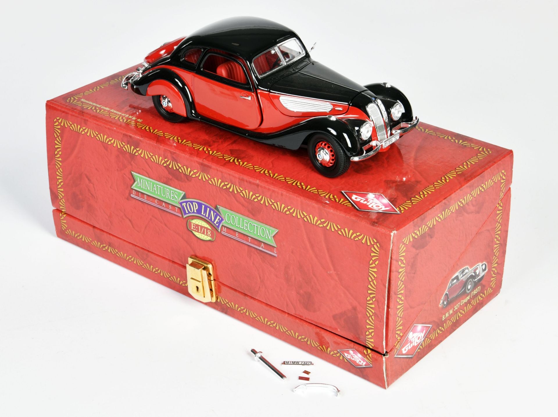 TuiToy, BMW 327 Coupe, 1:18, box, C 1