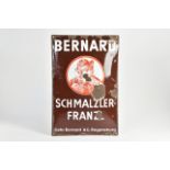 Bernard Schmalzler Franzl Regensburg, Emailschild