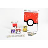 Pokemon, Konvolut Booster, Orden, Deckbox usw.