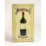 J. Michaelsen & Cie Chateau Margaux, Blechschild