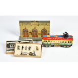 Märklin u.a., Figuren, Bahnhof & Express Lok