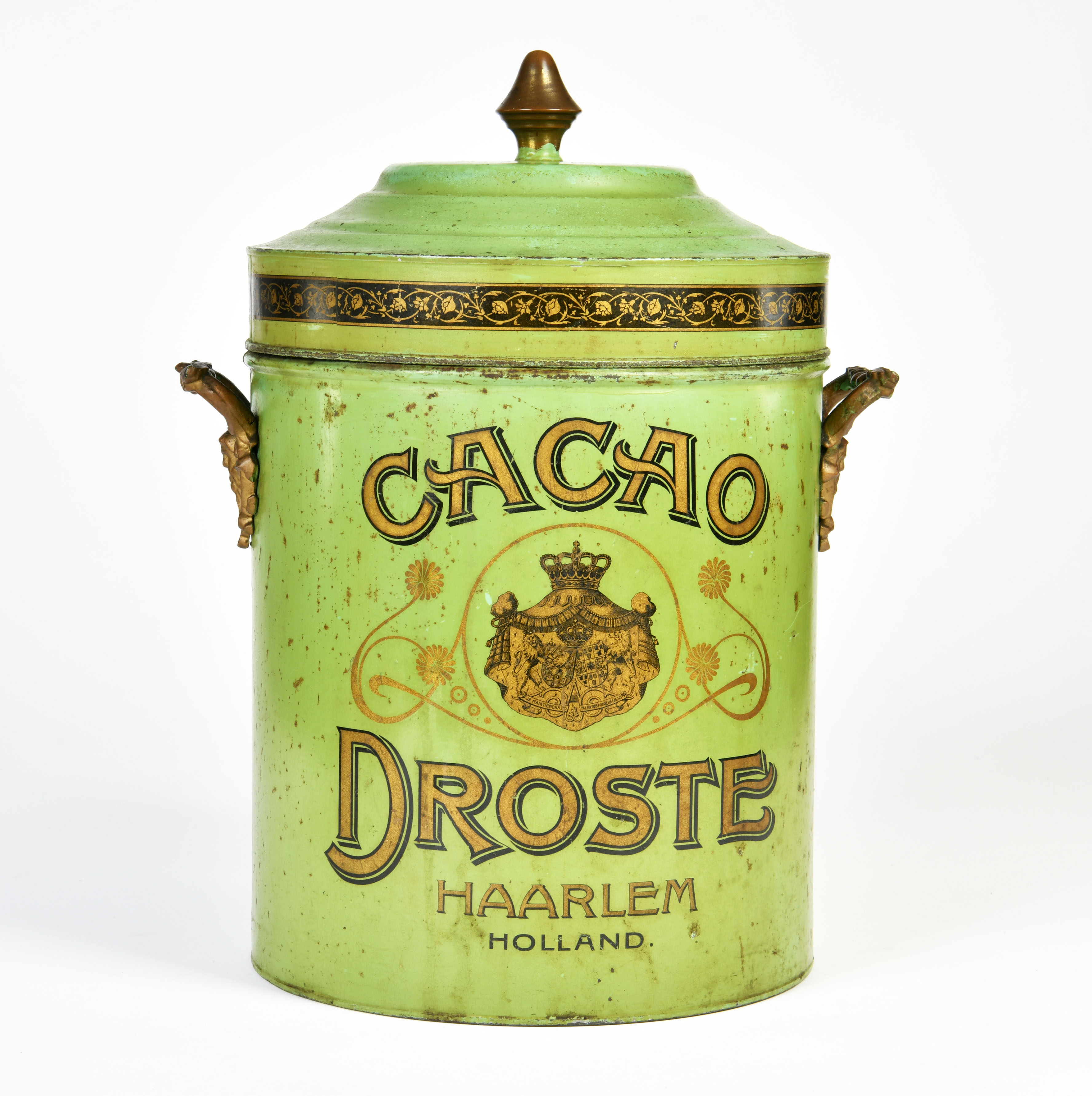 Droste, cacao can, height 43cm, signs of usage, good condition