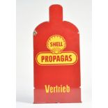 Shell, Popagas Vertrieb, Emailleschild