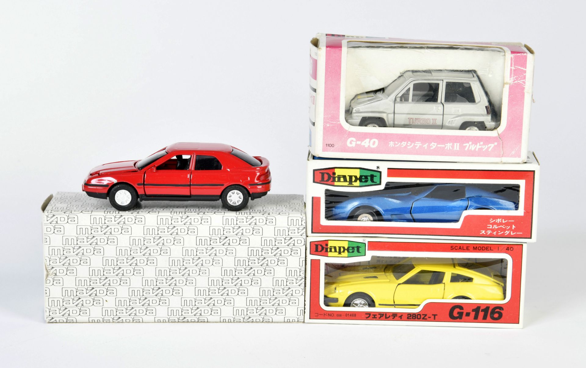 Yonezawa Diapet, 4 models, Japan, 1:40, box, C 1-2