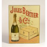 Jules Bertier & Cie, Blechschild