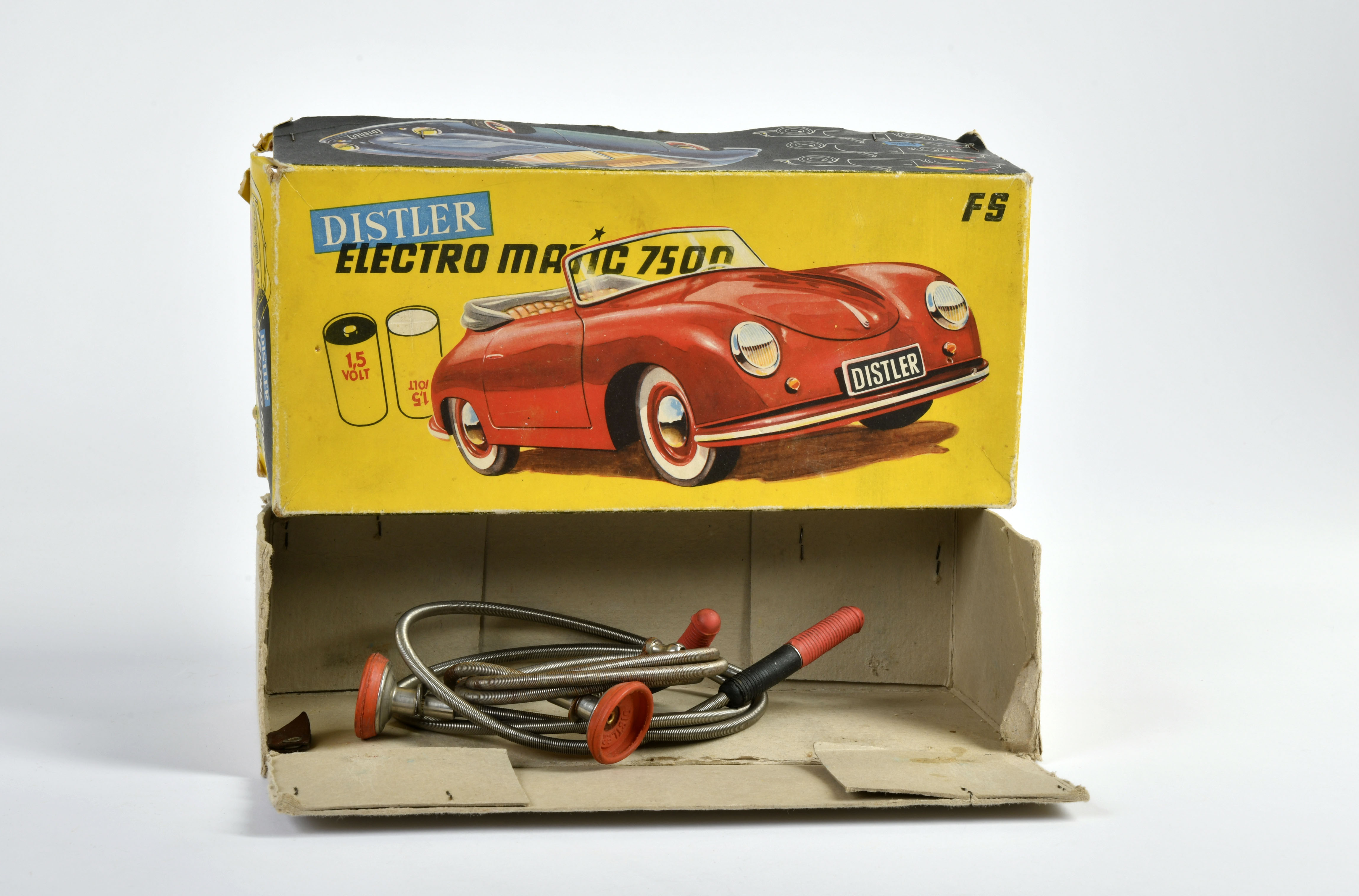 Distler, original box for Porsche + 2x remote control, C 2