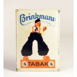 Brinkmann Tabak, Blechschild