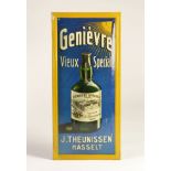 Genievre Hasselt, Blechschild