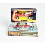 Dinky Toys, Corgi Toys, 2x Ferrari 312 B2