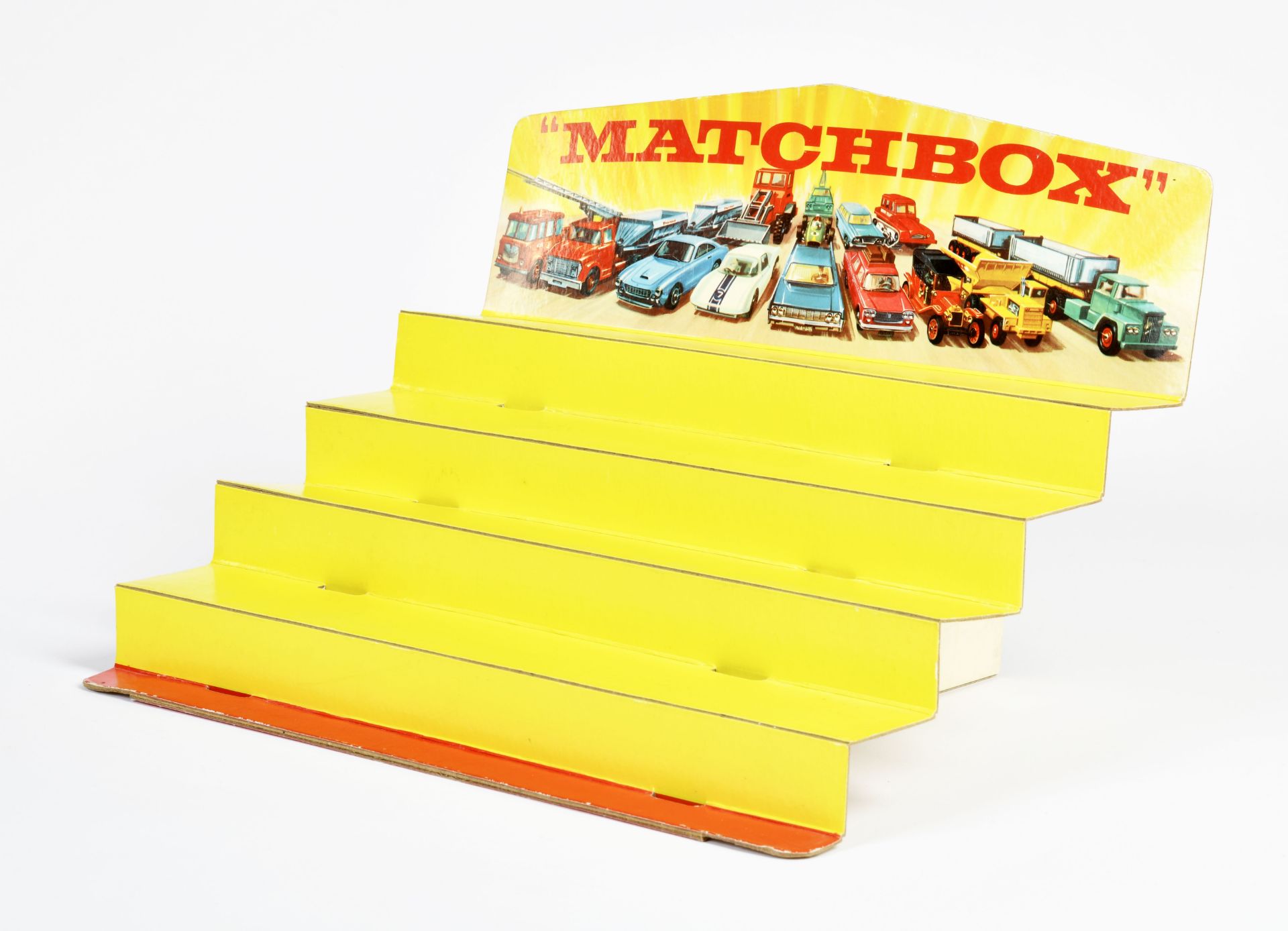 Matchbox, display, England, 60s, 37x27x28 cm, paper, min. traces of age