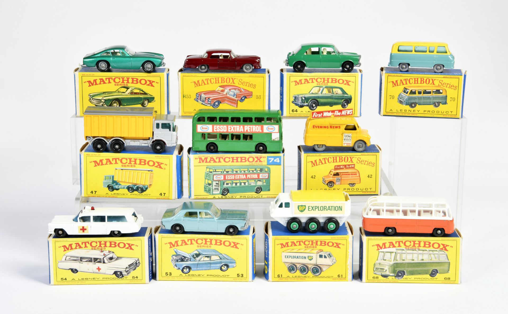 Matchbox, 13 cars, England, diecast, box, mostly C 1 - Image 2 of 2