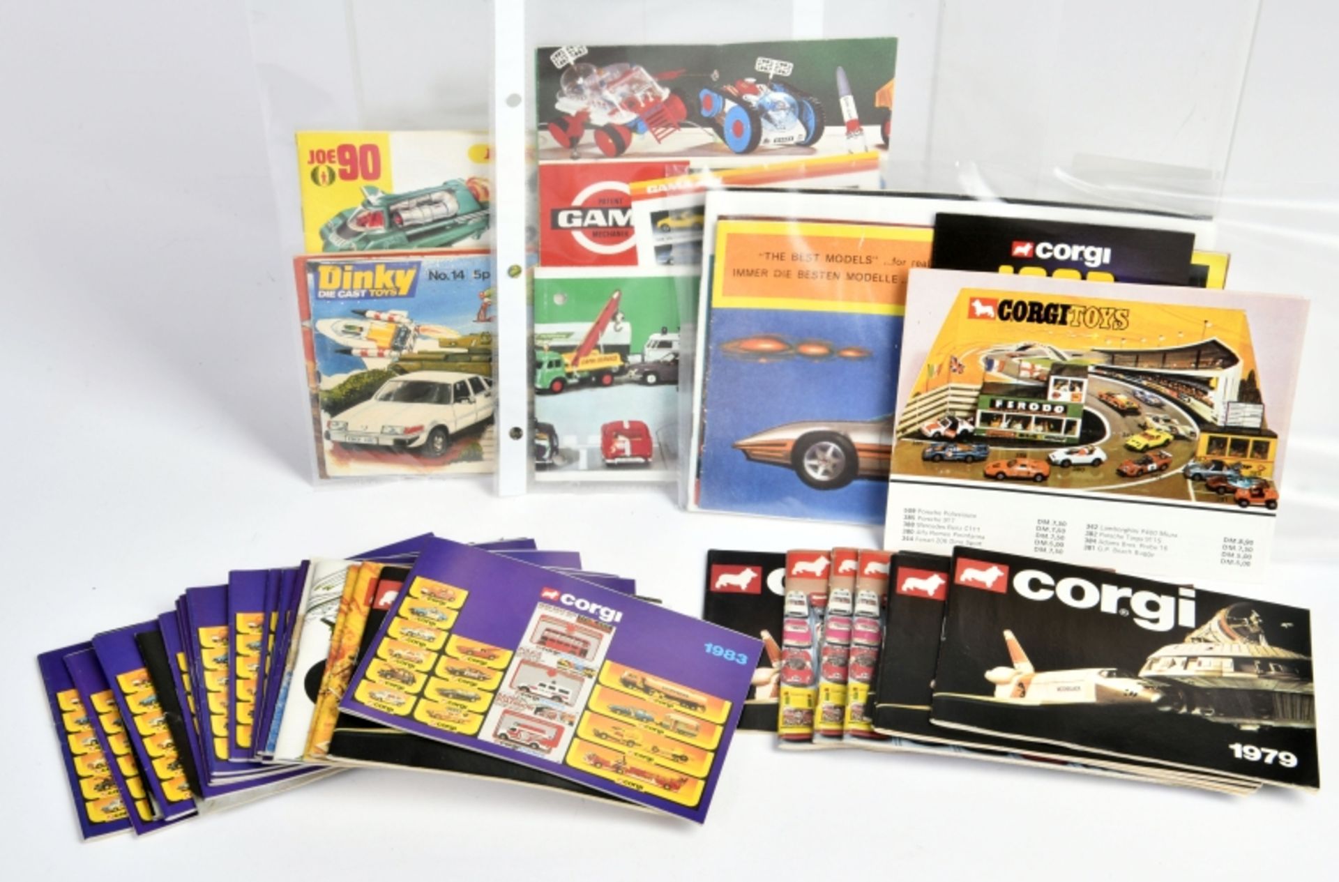 Bundle model car catalogues, different manufactures and conditions, very extensive