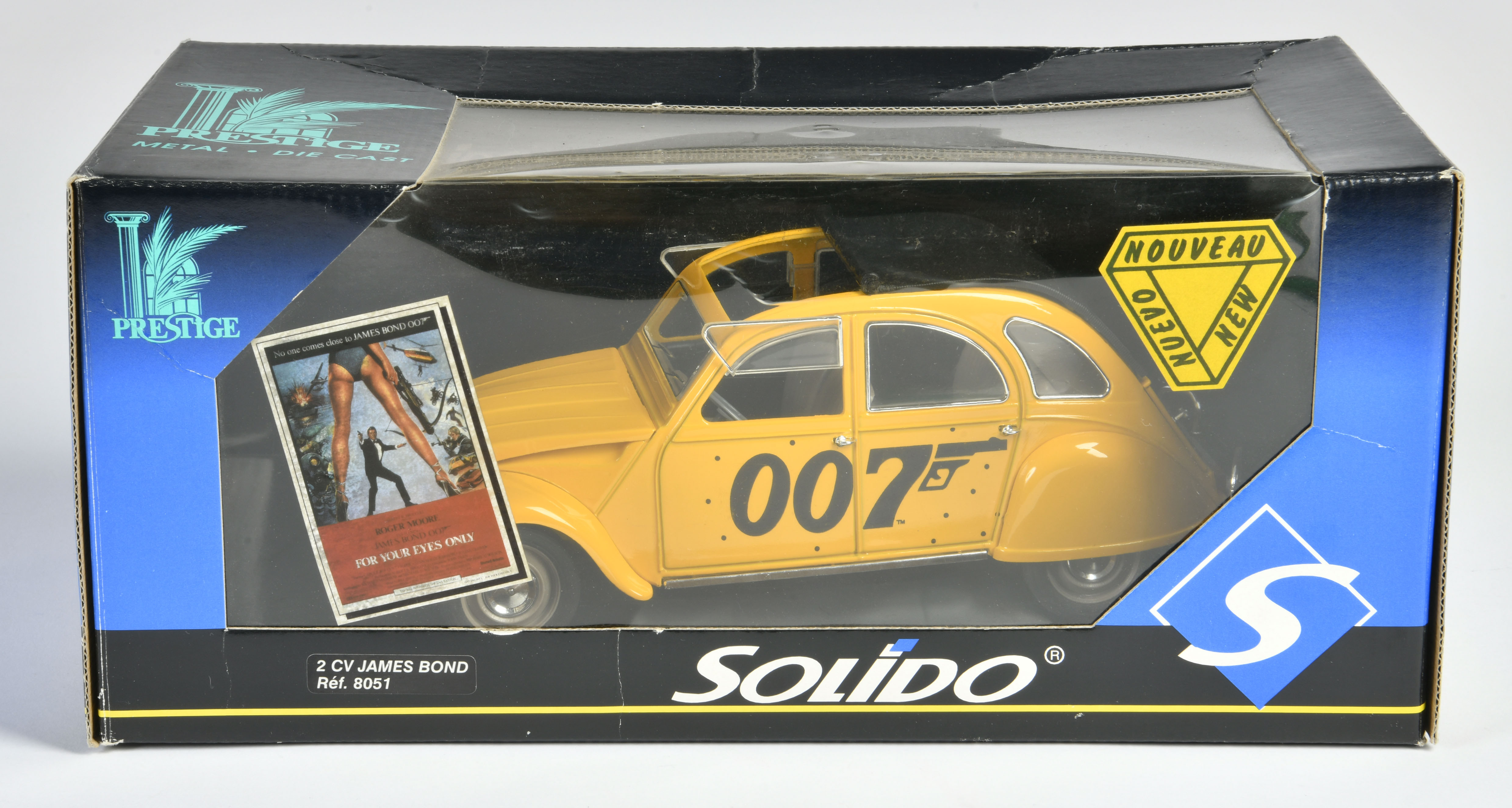 Solido, James Bond 2CV Four Your Eyes Only, 1:18, box, C 1