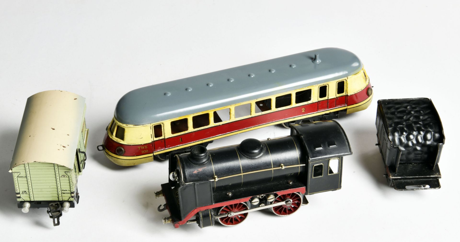 Märklin, Triebwagen TWE 930, Lok R66/12900, Wagen 16870