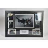 Original unterschriebene Fotocollage von Batman The Dark Knight