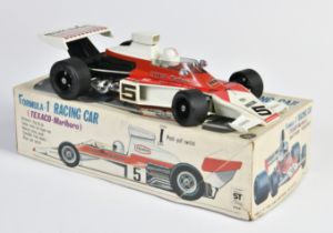 Alps, Formula 1 Racing Car Texaco-Marlboro, Japan, 31 cm, function not checked, plastic, box, C 2