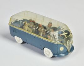 Wiking, VW bus, 1:40, W.-Germany, dog and luggage missing, otherwise very good