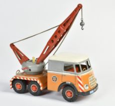 Arnold prototype, DAF double cab truck with crane, 28 cm, crane supplement has been produced with