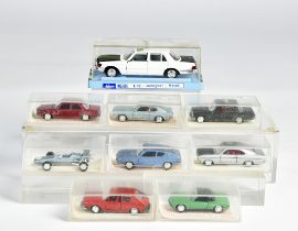 Schuco, bundle cars, 1:66, 1x 1:43, diecast, box, C 1-2