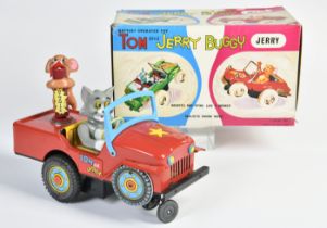 Modern Toys, Tom & Jerry Crazy Buggy, Japan, 27 cm, function ok, with Buggy box C 2, C 1-2