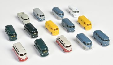 Wiking, 14x VW Bus, 1:87, very good