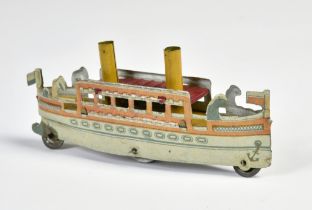 Distler, Penny Toy ship, Germany pw, 12 cm, tin, min. paint d., C 2+