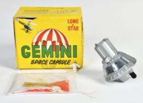 Lonestar, Gemini Space Capsule with parachute and astronaut