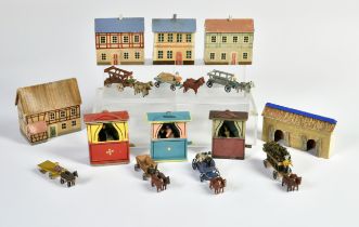 Erzgebirge, Konvolut Miniaturen