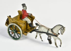 Greppert & Klech, carriage, Germany pw, 17 cm, tin, cw ok, C 1-2