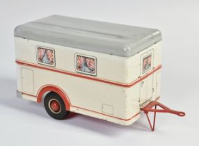 Arnold prototype, caravan, 20 cm plus drawbar, tailgate can be opened, has not been produced