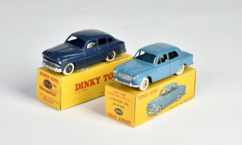Dinky Toys, Ford Vedette 54, Peugeot 403, France, 1:43, box C 2+/2-, Z 1/1-