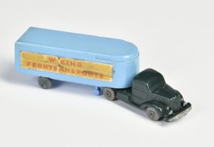 Wiking, 197 Sattelzug White (Typ 1) Ferntransporte, 1:87, sticker with paint d., otherwise very