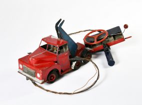 Arnold prototype, Hanomag tow truck with control tableau, electric drive, 30 cm, has not been