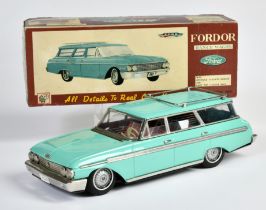 ATC, Ford Fordor Ranch Station Wagon, Japan, 30 cm, tin, friction ok, box C 1-2, C 1